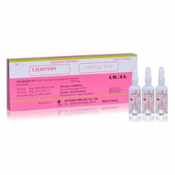 Thuốc tiêm Lilonton 1000mg, Hộp 10 ống