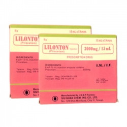 Thuốc tiêm Lilonton 3000mg, Hộp 05 ống