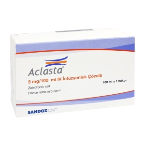 Aclasta 5mg/100ml Sandoz 100ml Aclasta 5mg/100ml Sandoz 100ml