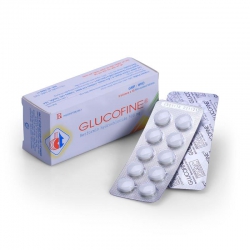 Glucofine 500mg Domesco 5 vỉ x 10 viên - Thuốc tiểu đường 