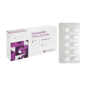 Glimepiride Stella 4mg 3 vỉ x 10 viên