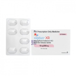 Thuốc tiểu đường AstraZeneca Xigduo XR 10mg/500mg, Hộp 28 viên Thuốc tiểu đường AstraZeneca Xigduo XR 10mg/500mg, Hộp 28 viên