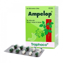 Thuốc tiêu hóa AMPELOP, Hộp 90 Viên Thuốc tiêu hóa AMPELOP, Hộp 90 Viên