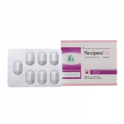 Nexipraz 40mg Boston, Hộp 5 vỉ x 7 viên Nexipraz 40mg Boston, Hộp 5 vỉ x 7 viên