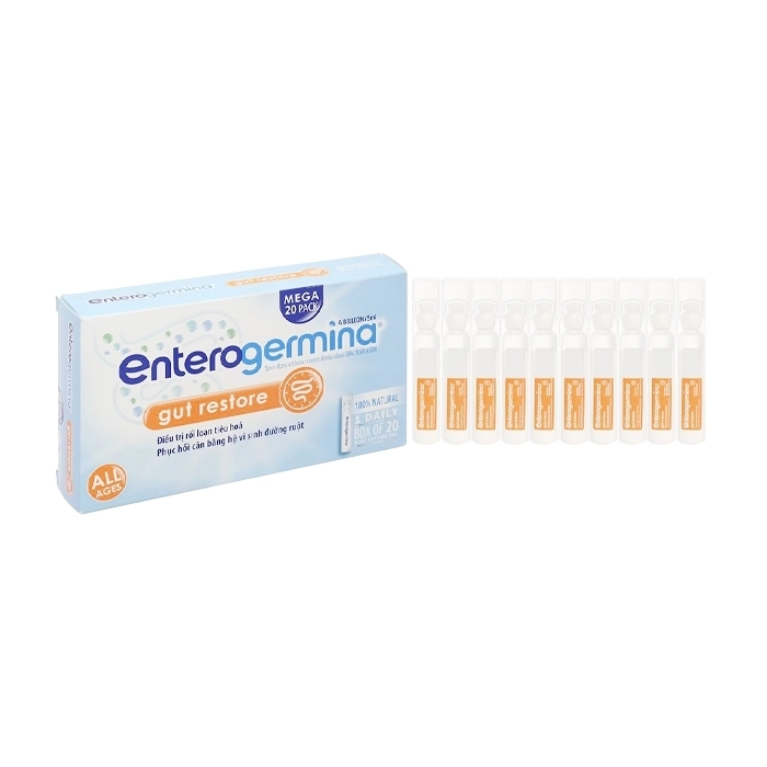 Enterogermina 4 tỷ/5ml Sanofi 20 ống x 5ml