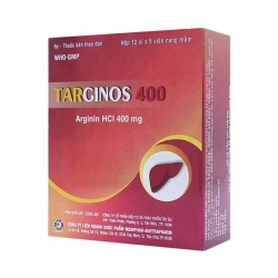 Thuốc tiêu hóa Mebiphar Targinos 400mg, Hộp 60 viên