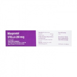 Misoprostol Stella 200mcg 3 vỉ x 10 viên