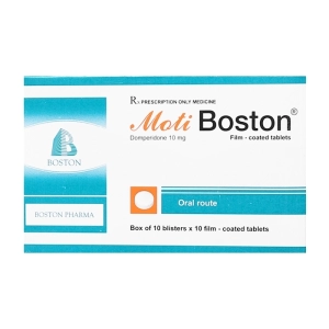 MotiBoston 10mg Boston Pharma 10 vỉ x 10 viên