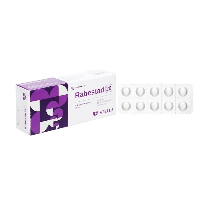 Rabestad 20 Stellapharm 3 vỉ x 10 viên