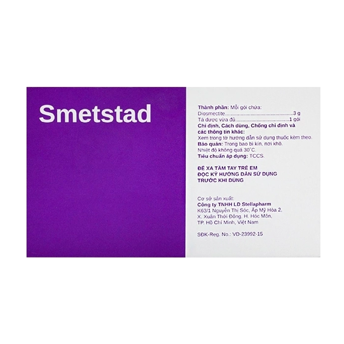 Smetstad Stellapharm 30 gói x 3.76g
