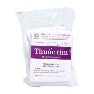 Thuốc Tím 10 gói x 1g (Kali Permanganat)