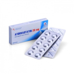 Thuốc tim mạch Atorvastatin 20mg Domesco