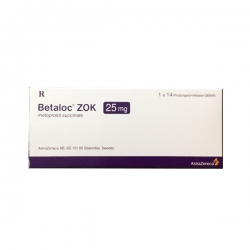 Thuốc tim mạch Betaloc ZOK 25mg  Metoprolol 25mg )