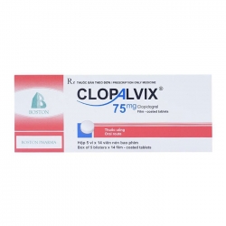 Clopalvix 75mg Boston, Hộp 5 vỉ x 14 Viên