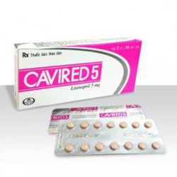 Thuốc tim mạch Abbott Cavired 5mg | Hộp 28 viên