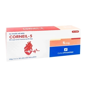 Corneil 5 Davipharm 3 vỉ x 10 viên