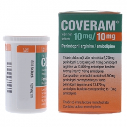 Coveram 10mg/10mg Servier 30 viên