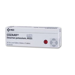 Thuốc tim mạch Cozaar 50mg, Hộp 28 viên