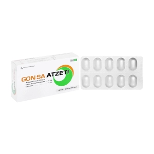 Gonsa Atzeti 10mg Davipharm 3 vỉ x 10 viên Gonsa Atzeti 10mg Davipharm 3 vỉ x 10 viên
