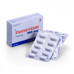 Dorocetam 800mg Domesco 3 vỉ x 10 viên