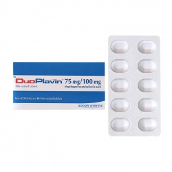 DuoPlavin 75mg/100mg Sanofi 3 vỉ x 10 viên - Kháng tiểu cầu, giảm nguy cơ đông máu