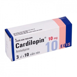 Thuốc tim mạch Egis Cardilopin 10mg, Hộp 30 viên Thuốc tim mạch Egis Cardilopin 10mg, Hộp 30 viên
