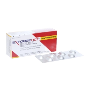Exforge HCT 10mg/160mg/12.5mg Novartis 4 vỉ x 7 viên