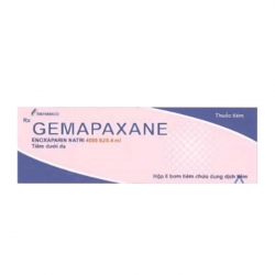Thuốc tim mạch Gemapaxane 4000IU/0,4ml Hộp 6 ống