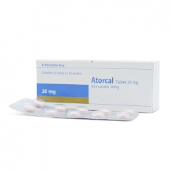 Thuốc tim mạch Healthcare Atorcal 20mg, Hộp 30 viên