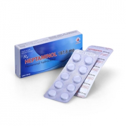Thuốc tim mạch Heptaminol 187,8mg Domesco