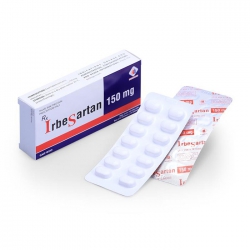Irbesartan 150mg Domesco, Hộp 2 vỉ x 14 viên