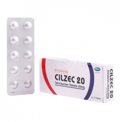 Thuốc tim mạch Mega Cilzec 20mg, Hộp 30 viên