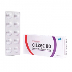 Cilzec 80mg Mega, Hộp 3 vỉ x 10 viên