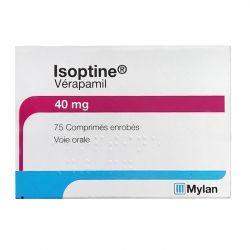 Isoptine 40mg Mylan, Hộp 75 viên Isoptine 40mg Mylan, Hộp 75 viên
