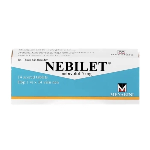 Nebilet 5mg Menarini 1 vỉ x 14 viên Nebilet 5mg Menarini 1 vỉ x 14 viên