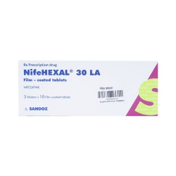 Nifehexal 30 LA, Hộp 3 vỉ x 10 viên