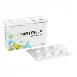 Thuốc tim mạch Nisten-F 7.5mg | Hộp 4 vỉ x 7 viên