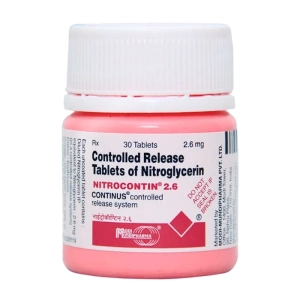 Nitrocontin 2.6 Mundipharma 30 viên (Nitroglycerin)