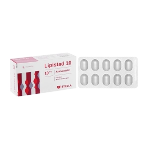 Lipistad 10 Stellapharm 3 vỉ x 10 viên Lipistad 10 Stellapharm 3 vỉ x 10 viên