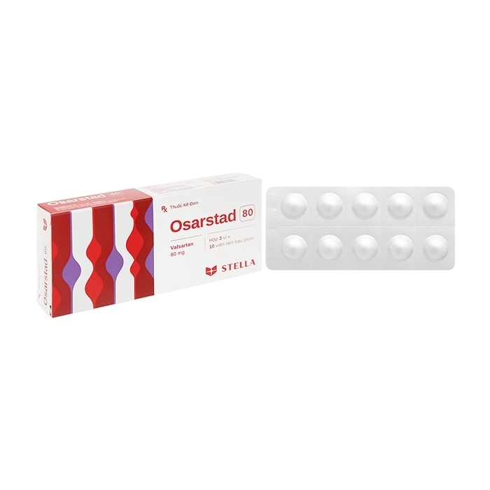 Osarstad 80 Stellapharm 3 vỉ x 10 viên Osarstad 80 Stellapharm 3 vỉ x 10 viên