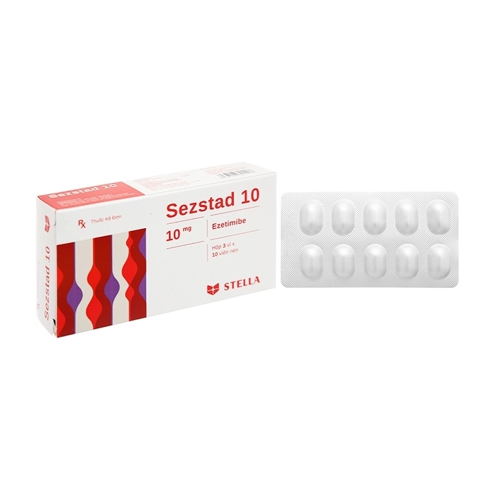 Sezstad 10 Stellapharm 3 vỉ x 10 viên Sezstad 10 Stellapharm 3 vỉ x 10 viên