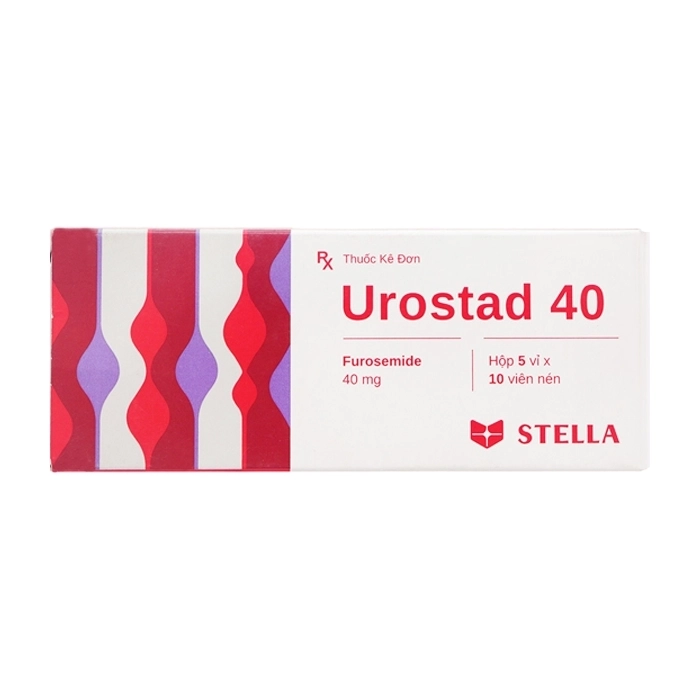 Urostad 40 Stellapharm 5 vỉ x 10 viên