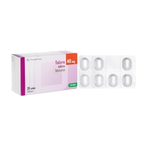 Tolura 40mg Krka 4 vỉ x 7 viên (Telmisartan)