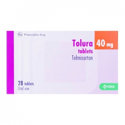 Thuốc tim mạch Tolura 40mg 28 Viên
