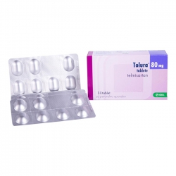 Thuốc tim mạch Tolura 80mg 14 Viên