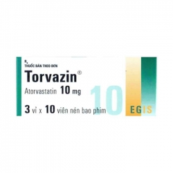 Thuốc tim mạch Torvazin 20mg, Hộp 30 viên Thuốc tim mạch Torvazin 20mg, Hộp 30 viên