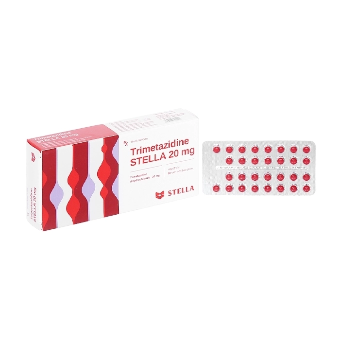 Trimetazidine Stella 20mg 2 vỉ x 30 viên Trimetazidine Stella 20mg 2 vỉ x 30 viên