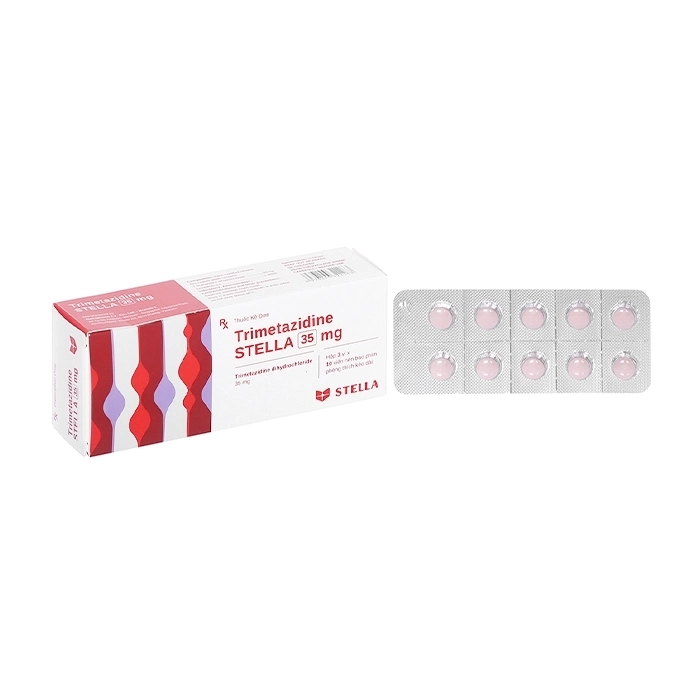 Trimetazidine Stella 35mg 3 vỉ x 10 viên Trimetazidine Stella 35mg 3 vỉ x 10 viên