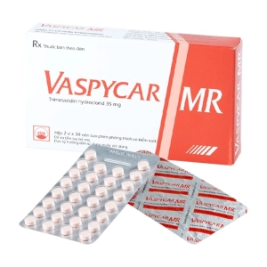 Vaspycar MR 35mg Pymepharco 2 vỉ x 30 viên (Trimetazidine)