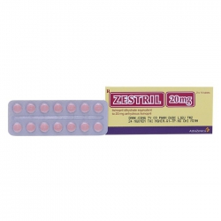 Thuốc tim mạch Zestril 20mg, Hộp 28 viên